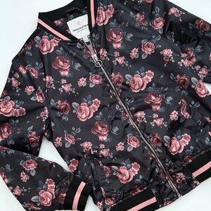 Floral Bomber Jacket